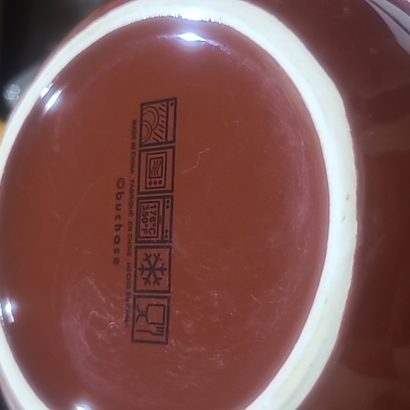 Buchase Set of  3 Chili SoupDinner Handled Bowls Glazed-EUC - Picture 6 of 7